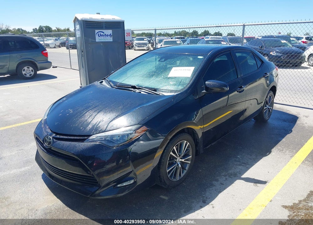 2018 TOYOTA COROLLA LE VIN: 5YFBURHEXJP827769