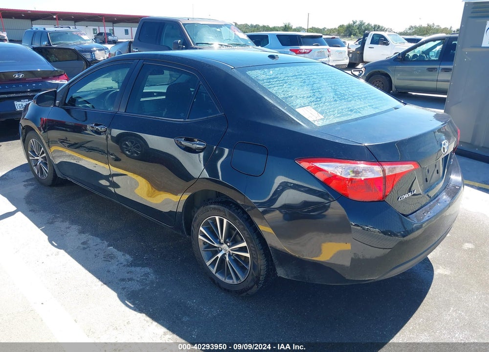 2018 TOYOTA COROLLA LE VIN: 5YFBURHEXJP827769