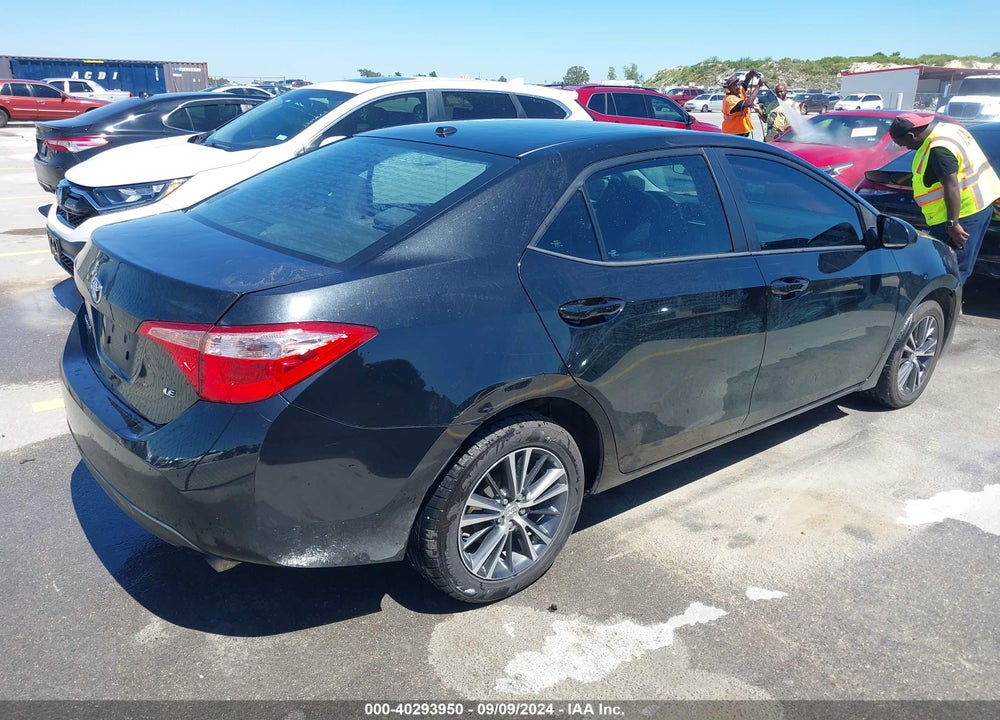 2018 TOYOTA COROLLA LE VIN: 5YFBURHEXJP827769