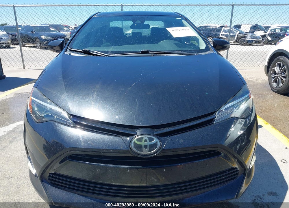 2018 TOYOTA COROLLA LE VIN: 5YFBURHEXJP827769