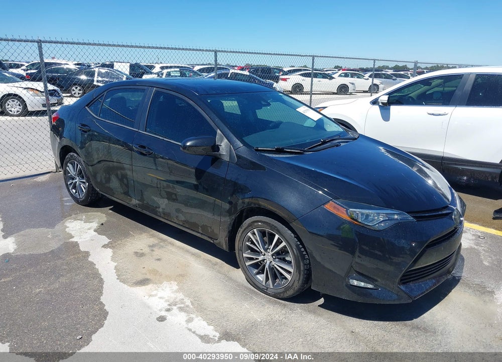 2018 TOYOTA COROLLA LE VIN: 5YFBURHEXJP827769