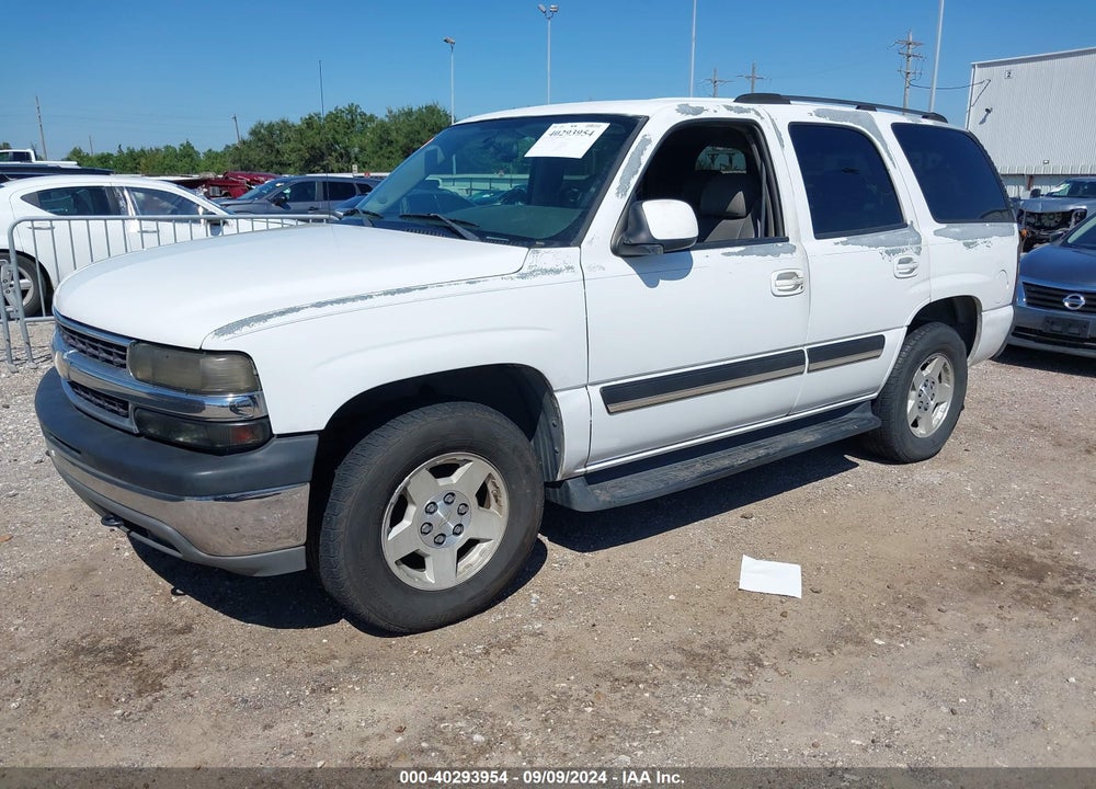 2004 CHEVROLET TAHOE LS VIN: 1GNEK13Z44J246993