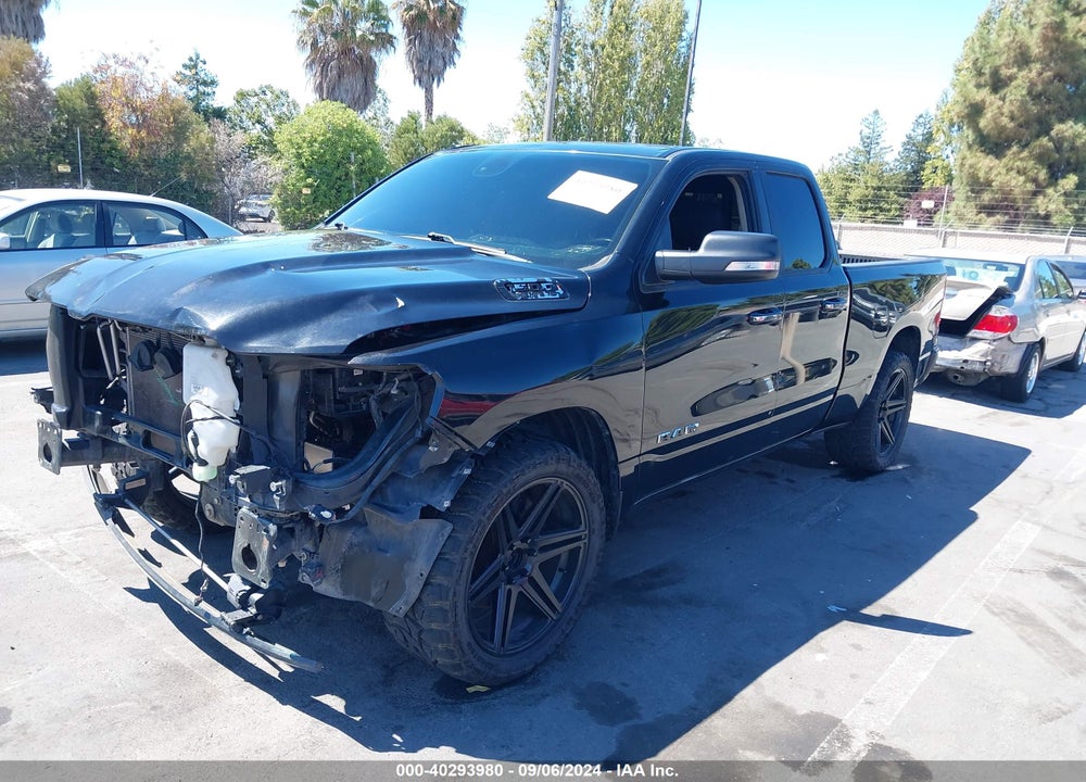 2019 RAM 1500 BIG HORN/LONE STAR QUAD CAB 4X2 6'4 BOX VIN: 1C6RREBTXKN763464