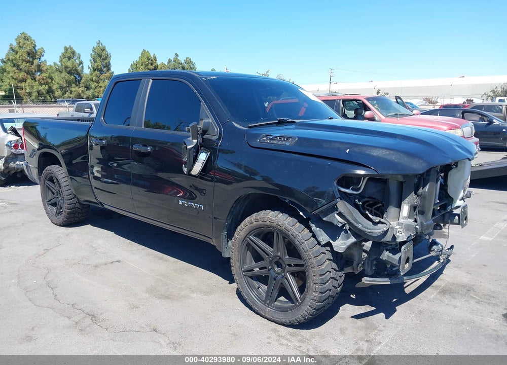 2019 RAM 1500 BIG HORN/LONE STAR QUAD CAB 4X2 6'4 BOX VIN: 1C6RREBTXKN763464