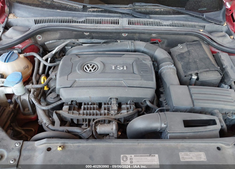 2014 VOLKSWAGEN JETTA 1.8T SE VIN: 3VWD17AJ1EM424500