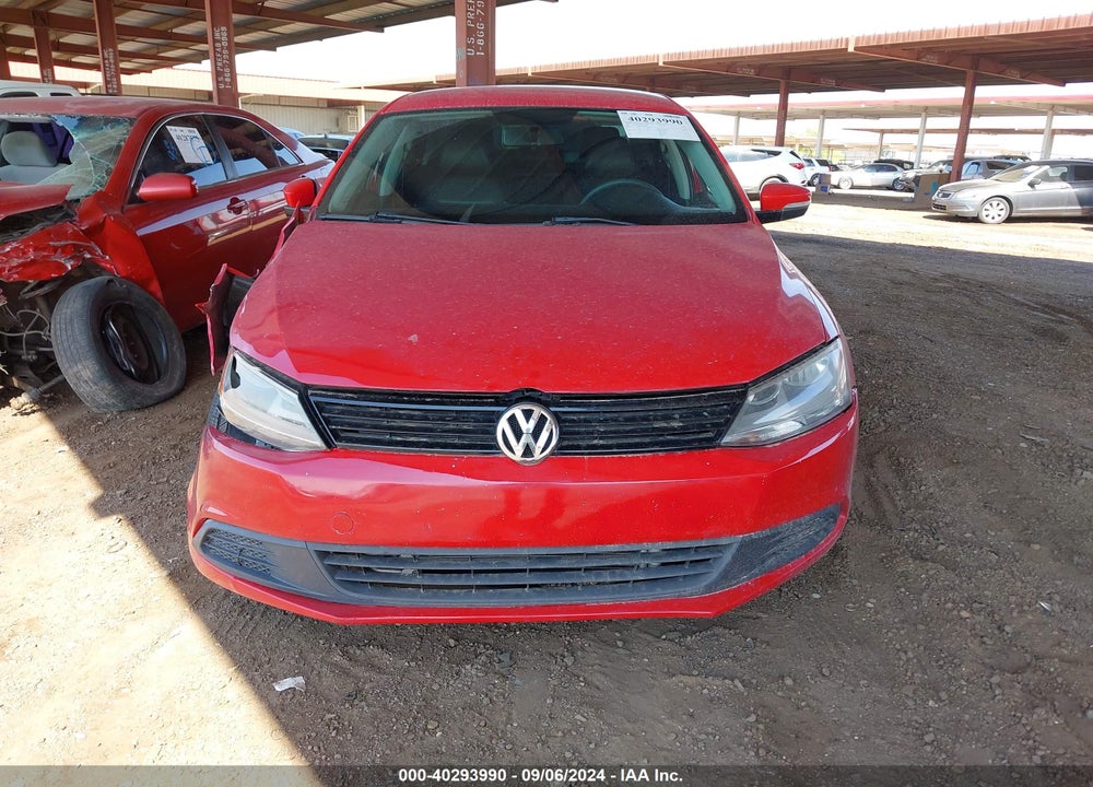 2014 VOLKSWAGEN JETTA 1.8T SE VIN: 3VWD17AJ1EM424500