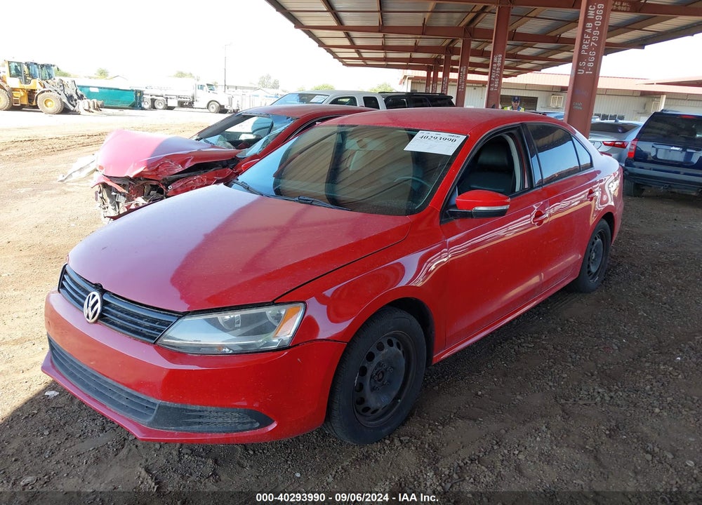 2014 VOLKSWAGEN JETTA 1.8T SE VIN: 3VWD17AJ1EM424500