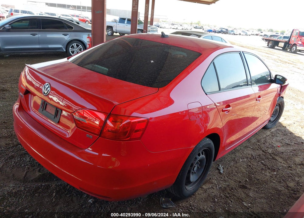 2014 VOLKSWAGEN JETTA 1.8T SE VIN: 3VWD17AJ1EM424500