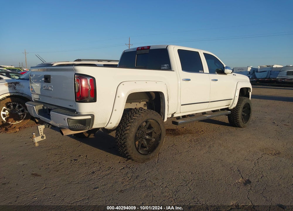 2016 GMC SIERRA 1500 SLT VIN: 3GTU2NEJ6GG159816