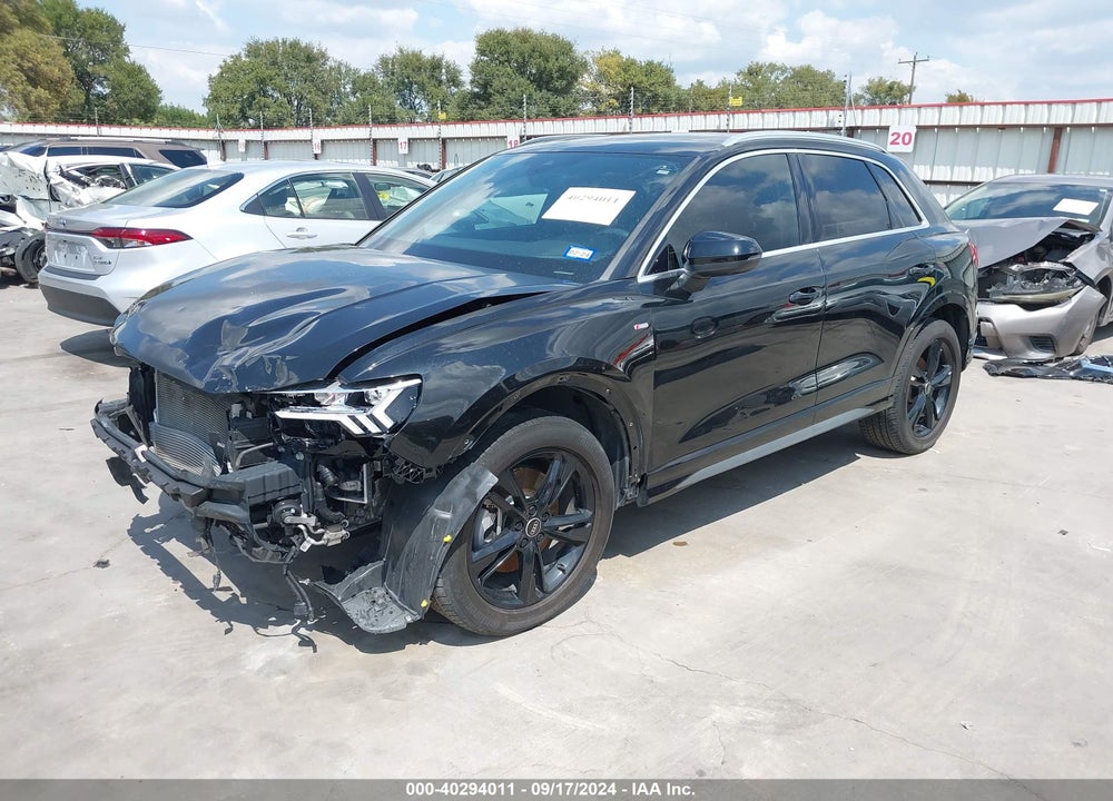 2022 AUDI Q3 PREMIUM PLUS 45 TFSI S LINE QUATTRO TIPTRONIC VIN: WA1EECF30N1066697
