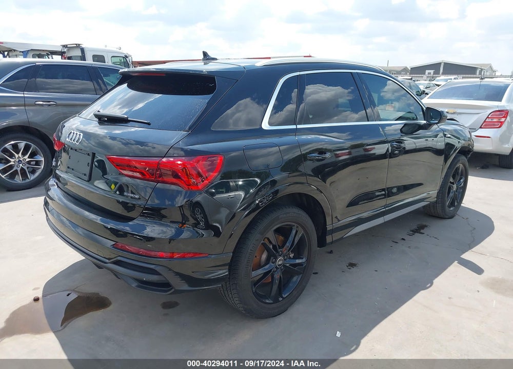2022 AUDI Q3 PREMIUM PLUS 45 TFSI S LINE QUATTRO TIPTRONIC VIN: WA1EECF30N1066697