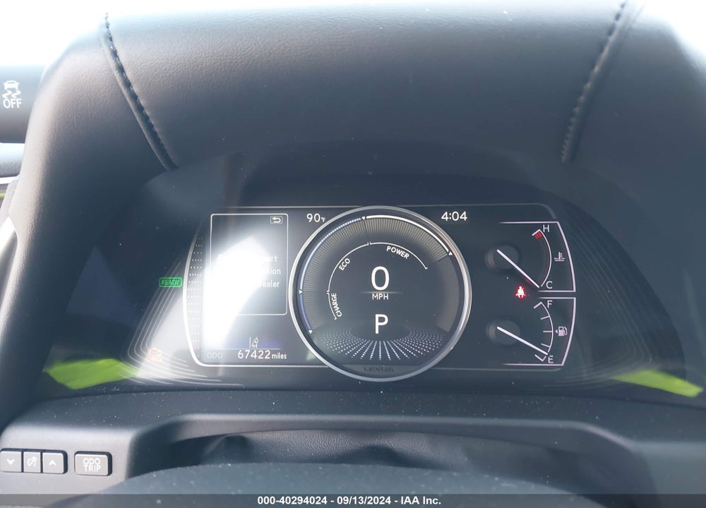2019 LEXUS ES 300H VIN: 58AB21B17KU002858