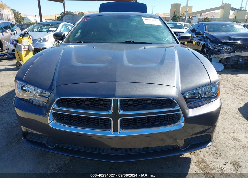 2014 DODGE CHARGER SE VIN: 2C3CDXBG6EH170780