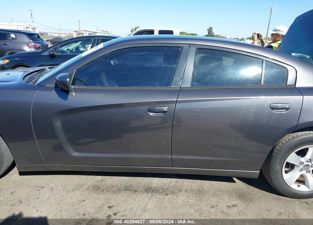 2014 DODGE CHARGER SE VIN: 2C3CDXBG6EH170780