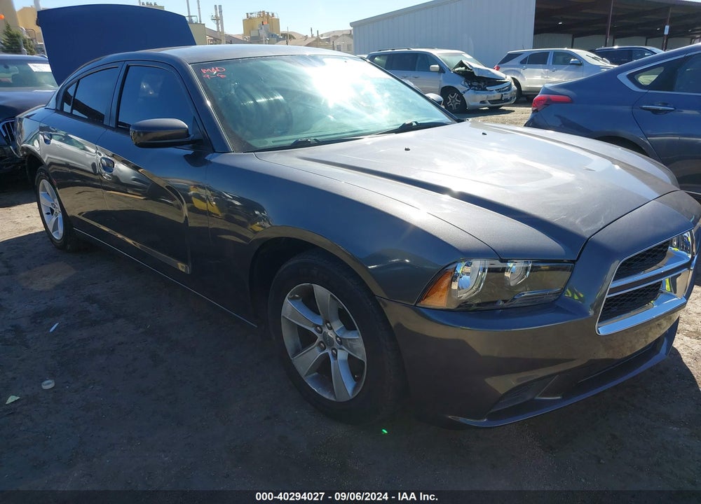 2014 DODGE CHARGER SE VIN: 2C3CDXBG6EH170780