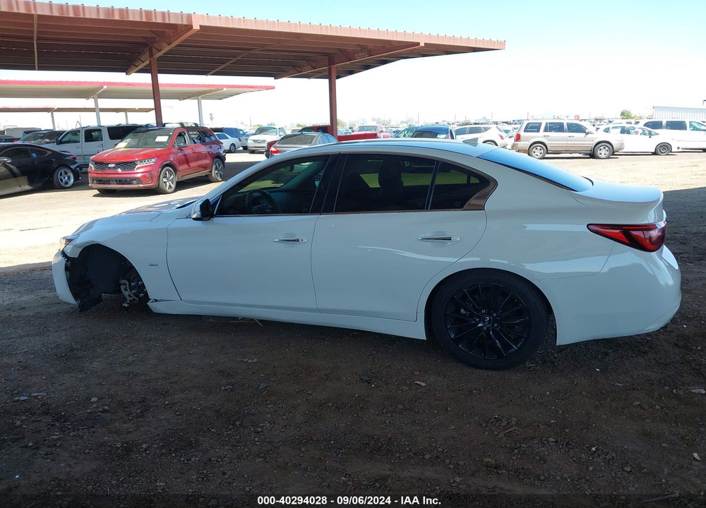 2018 INFINITI Q50 3.0T LUXE VIN: JN1EV7AP8JM360531
