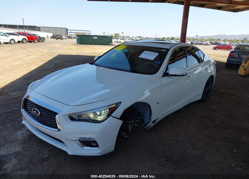 2018 INFINITI Q50 3.0T LUXE VIN: JN1EV7AP8JM360531