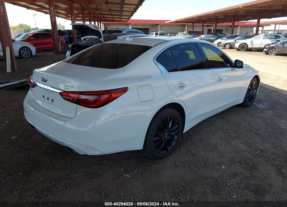 2018 INFINITI Q50 3.0T LUXE VIN: JN1EV7AP8JM360531
