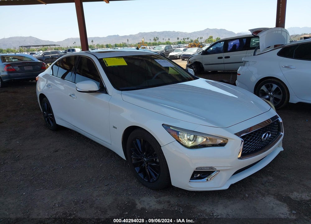 2018 INFINITI Q50 3.0T LUXE VIN: JN1EV7AP8JM360531
