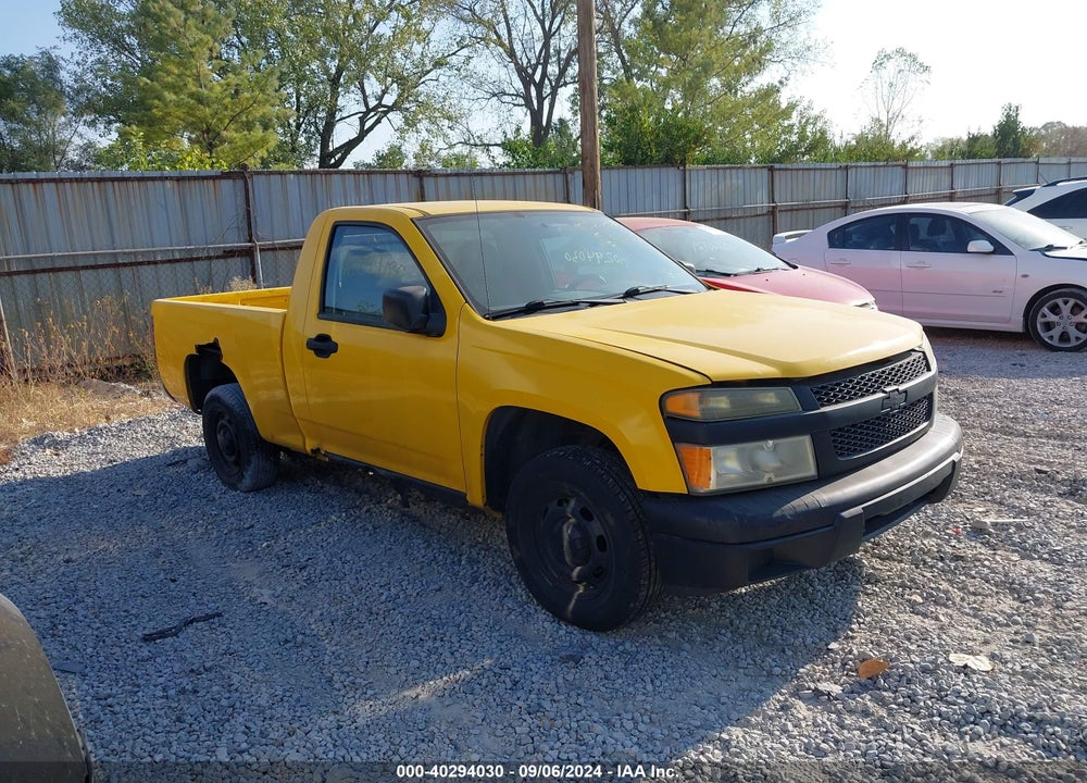 2007 CHEVROLET COLORADO WORK TRUCK VIN: 1GCCS149078192201