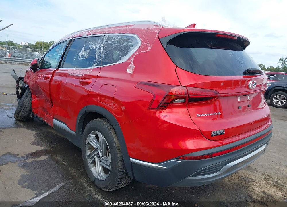 2022 HYUNDAI SANTA FE SEL VIN: 5NMS2DAJ8NH457096