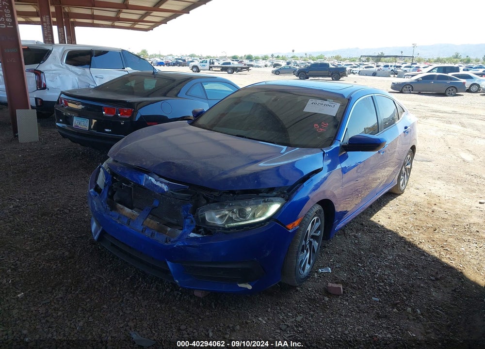 2016 HONDA CIVIC EX VIN: 19XFC2F7XGE244502