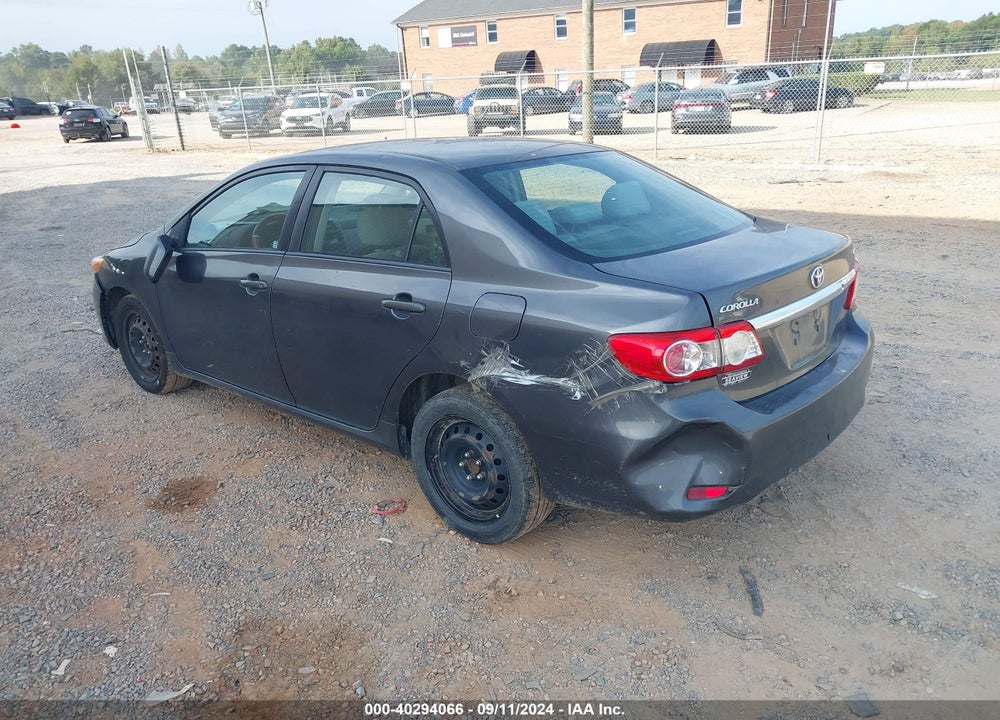 2012 TOYOTA COROLLA LE VIN: 2T1BU4EE5CC790625