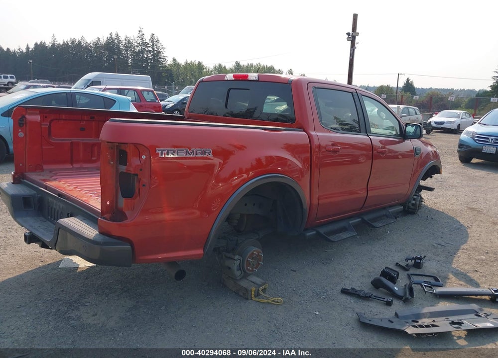 2022 FORD RANGER LARIAT VIN: 1FTER4FH2NLD22385