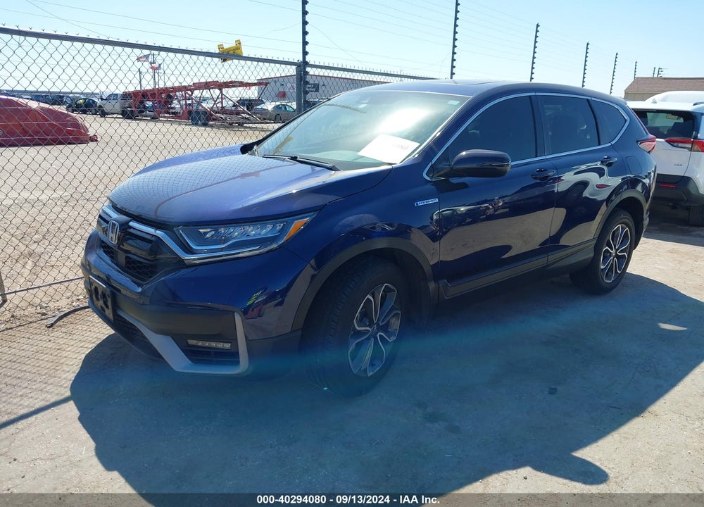 2022 HONDA CR-V HYBRID EX-L VIN: 5J6RT6H87NL048445