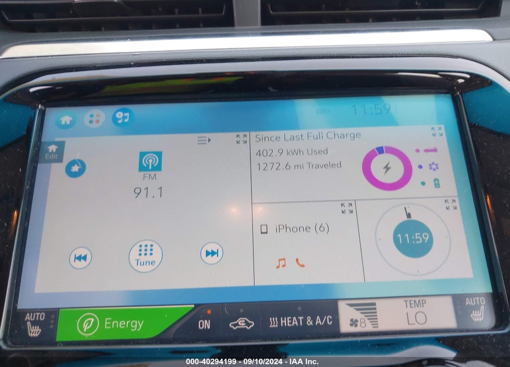 2017 CHEVROLET BOLT EV LT VIN: 1G1FW6S09H4141641