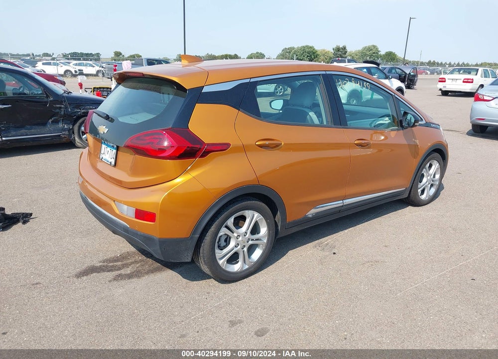 2017 CHEVROLET BOLT EV LT VIN: 1G1FW6S09H4141641
