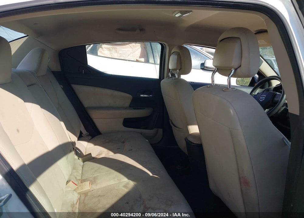 2012 DODGE AVENGER SE VIN: 1C3CDZAB0CN111603