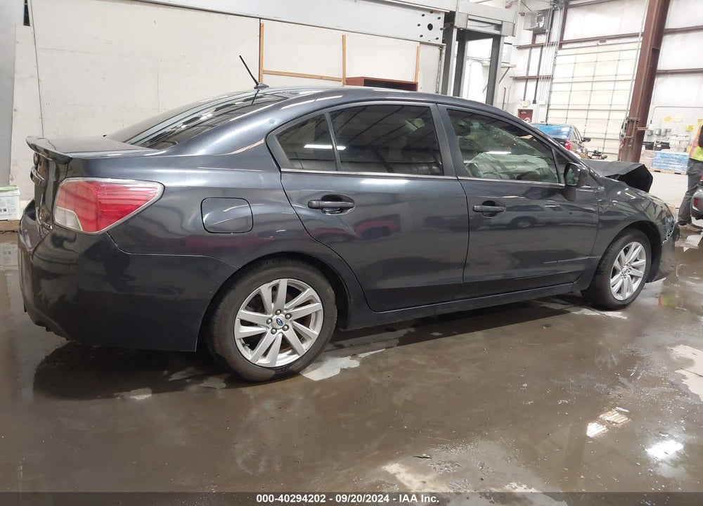 2016 SUBARU IMPREZA 2.0I PREMIUM VIN: JF1GJAB62GH011862