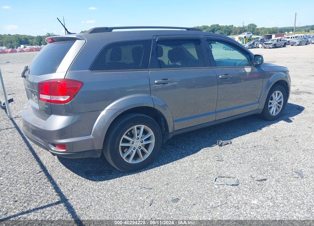 2013 DODGE JOURNEY SXT VIN: 3C4PDCBB6DT722715