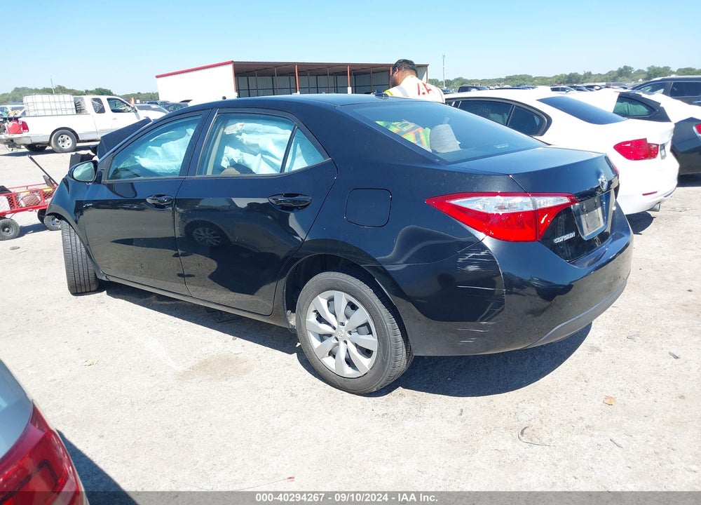 2016 TOYOTA COROLLA LE VIN: 2T1BURHE2GC505023