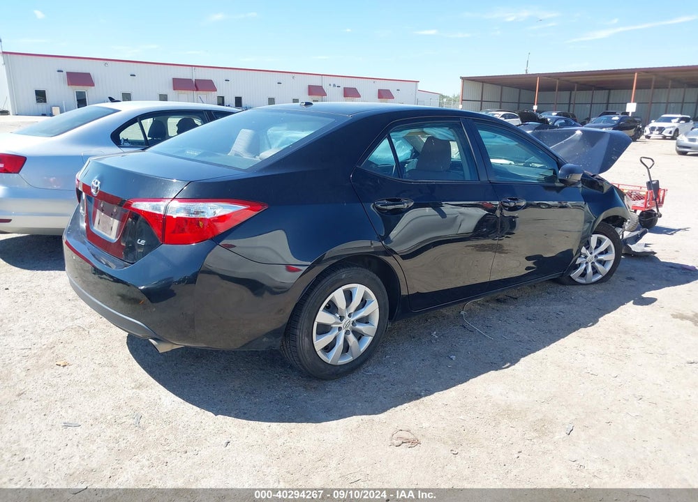 2016 TOYOTA COROLLA LE VIN: 2T1BURHE2GC505023