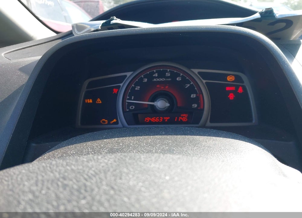 2007 HONDA CIVIC SI VIN: 2HGFA55517H715255