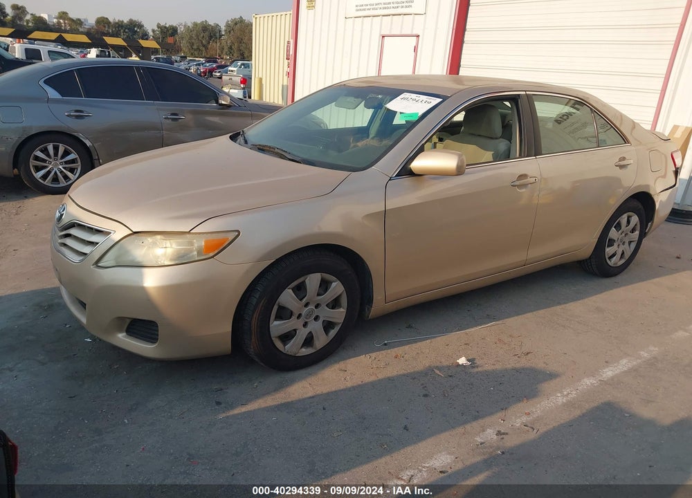 2010 TOYOTA CAMRY LE VIN: 4T1BF3EK9AU071576