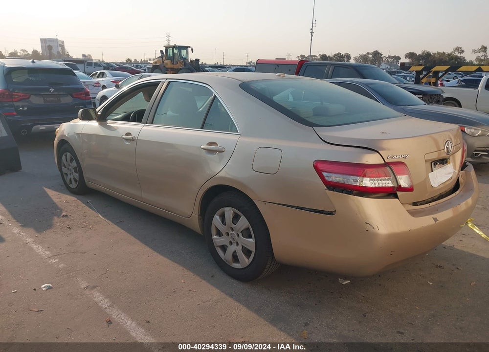 2010 TOYOTA CAMRY LE VIN: 4T1BF3EK9AU071576