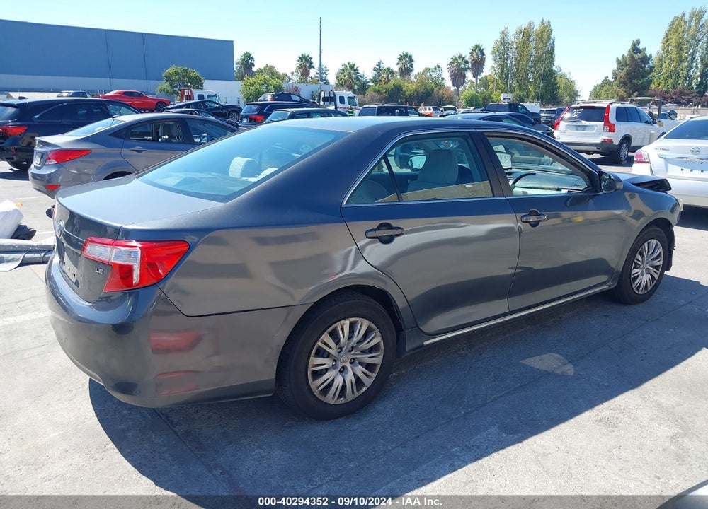 2013 TOYOTA CAMRY LE VIN: 4T1BF1FK0DU212803