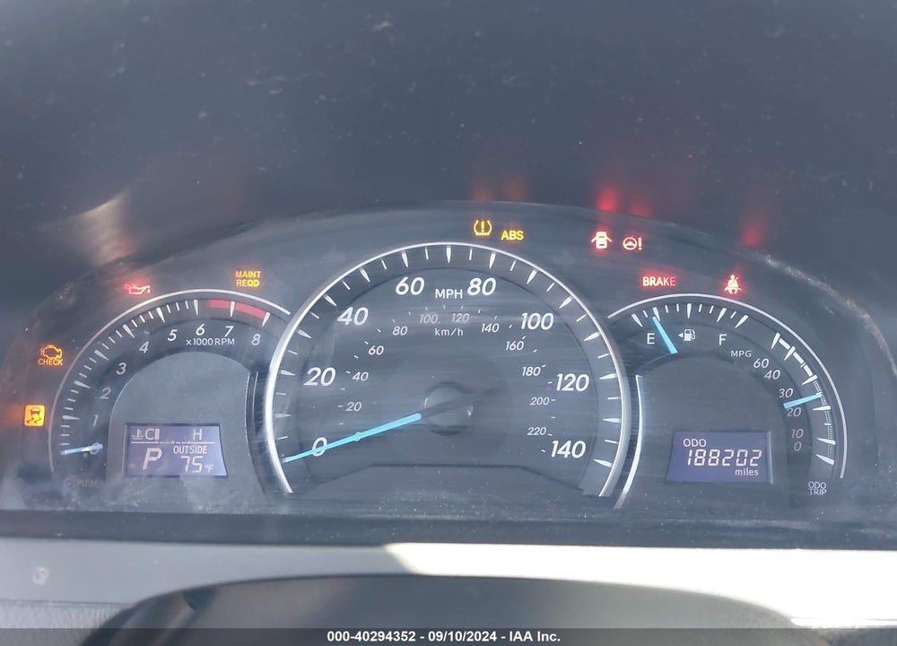2013 TOYOTA CAMRY LE VIN: 4T1BF1FK0DU212803