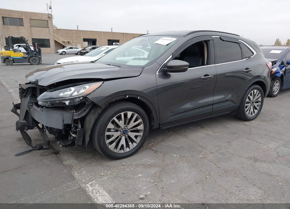 2020 FORD ESCAPE TITANIUM HYBRID VIN: 1FMCU0DZ4LUB87438