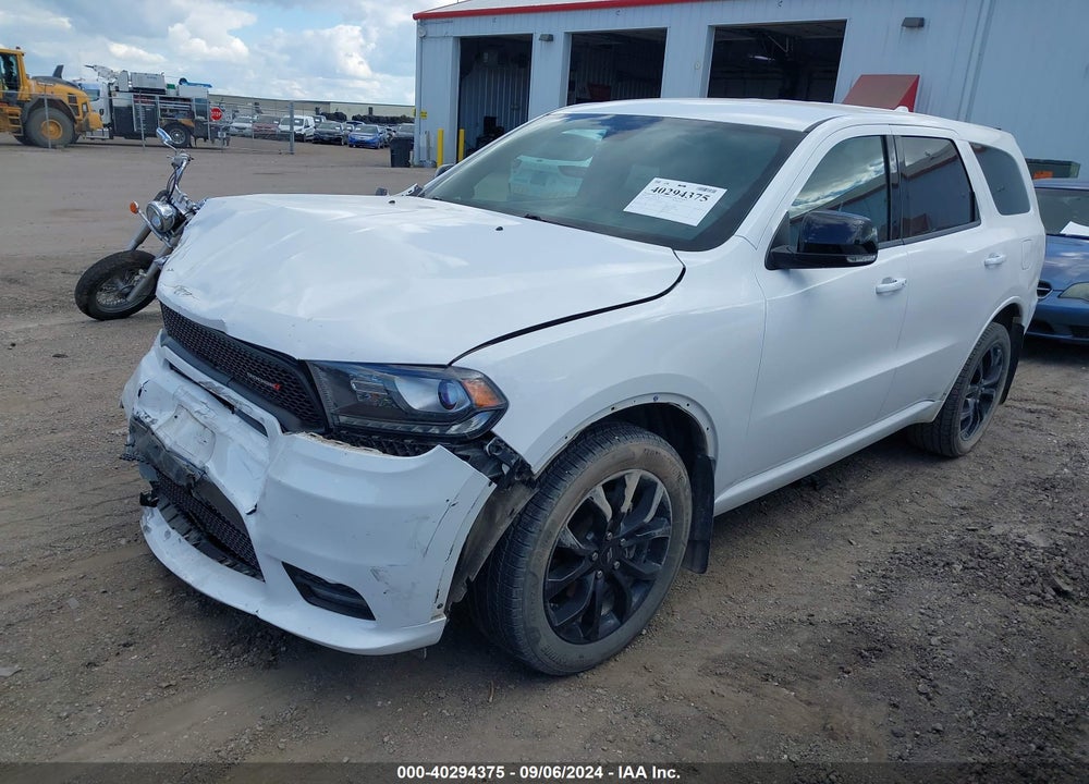 2020 DODGE DURANGO GT PLUS AWD VIN: 1C4RDJDG4LC161768
