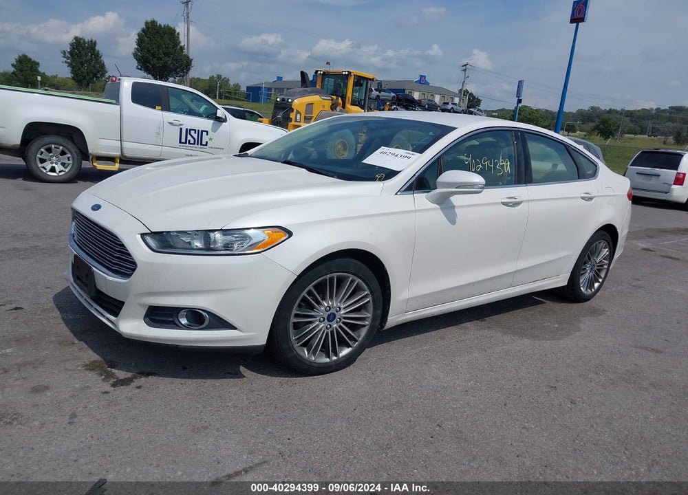 2013 FORD FUSION SE VIN: 3FA6P0HR4DR381677