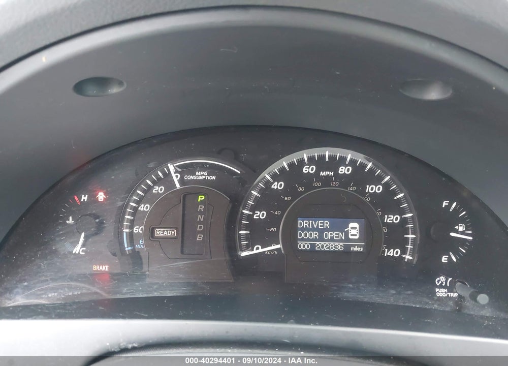 2008 TOYOTA CAMRY HYBRID VIN: JTNBB46K583048702