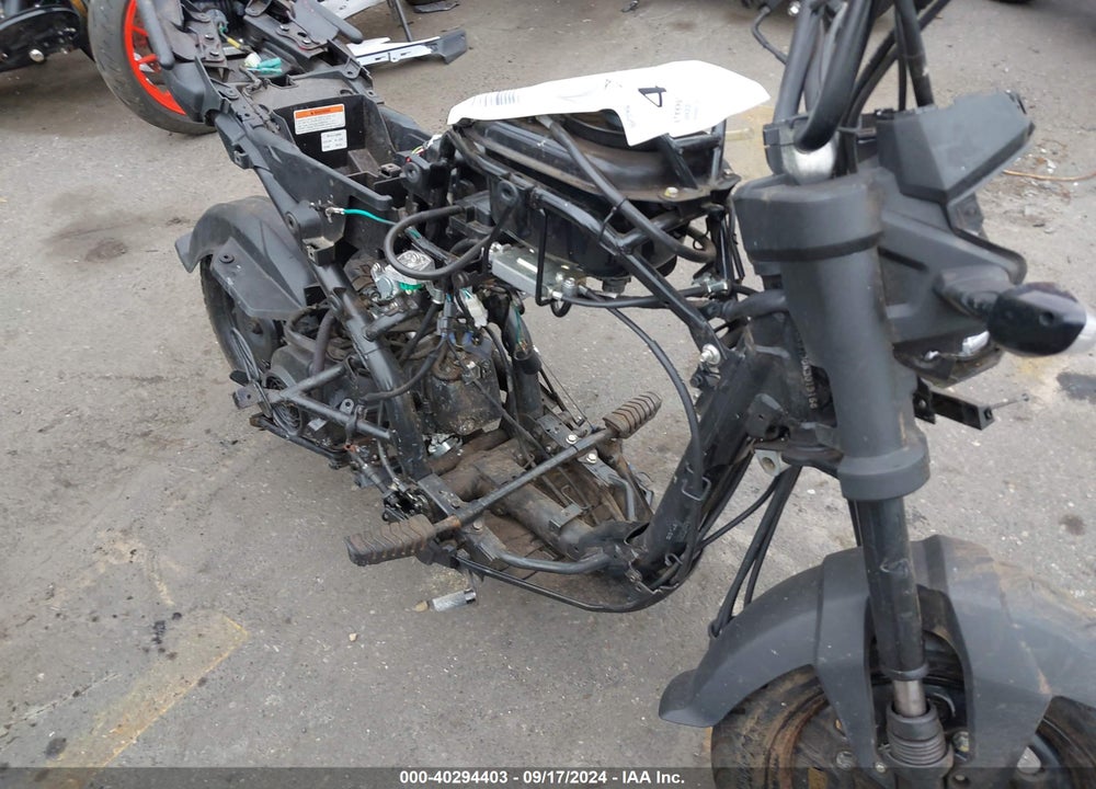 2022 HONDA NVA110 B VIN: 3H1JK0700ND013156