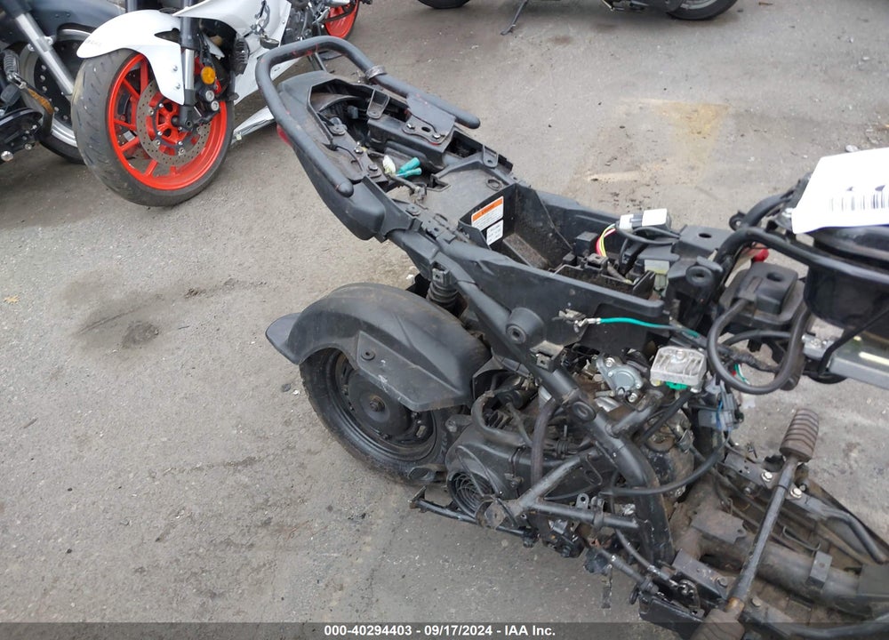 2022 HONDA NVA110 B VIN: 3H1JK0700ND013156
