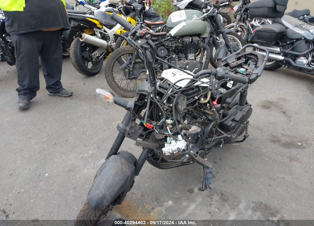 2022 HONDA NVA110 B VIN: 3H1JK0700ND013156