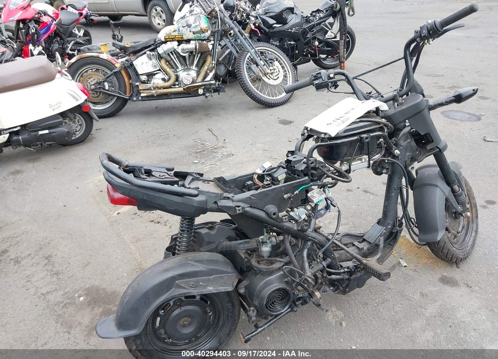 2022 HONDA NVA110 B VIN: 3H1JK0700ND013156