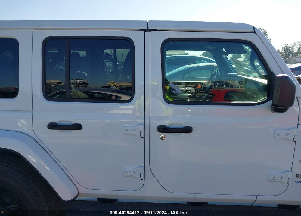 2021 JEEP WRANGLER 4XE UNLIMITED SAHARA 4X4 VIN: 1C4JJXP66MW742300